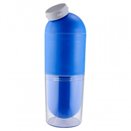 Vaso ness TMPS84 taza cilindro válvula de seguridad termo plástico 375 ml transportar bebidas cafe agua termico promocional mayoreo regalo ejecutivo impresión serigrafia tampografia