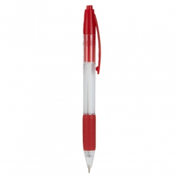 Bolígrafo deo SH1140 pluma plástico grip antiderrapante mecanismo pulsador escritura profesional regalo ejecutivo personalizado serigrafia promocional mayoreo tampico