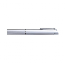 lampara 1 leds luz blanca baterias de boton linterna luz apagón herramientas blanco plata plástico promocionales regalo ejecutivo serigrafia lam300