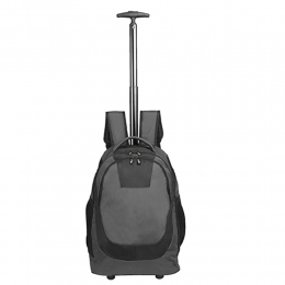 Mochila trolley polux SIN143 mochila valija porta equipaje maletero poliester aditamiento para audifonos guarda laptop viaje campamento deportiva gimnasio gym promocional mayoreo regalo ejecutivo bordado serigrafia